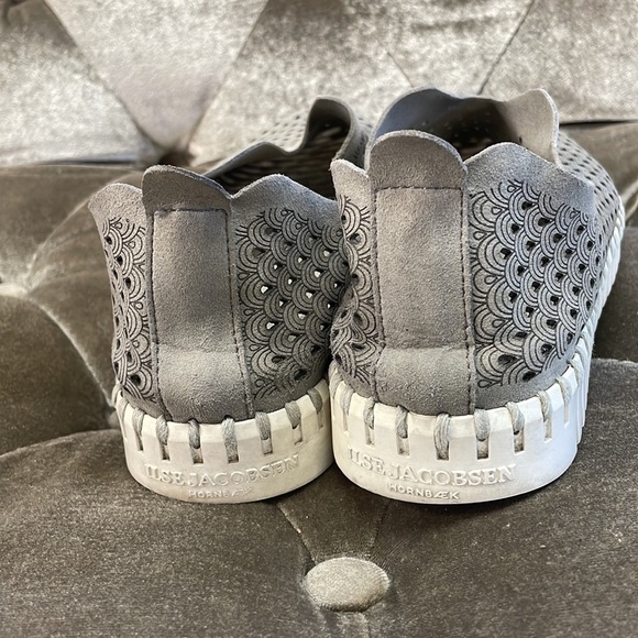 Ilse Jacobsen Tulip perforated leather slip on - Picture 4 of 6